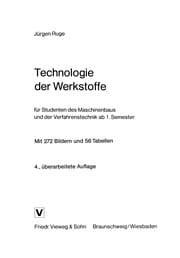 Tapa de Technologie der Werkstoffe