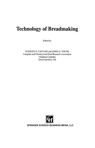 Tapa de Technology of Breadmaking