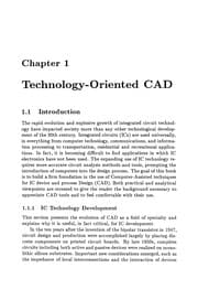 Tapa de Technology CAD - Computer Simulation of IC Processes and Devices