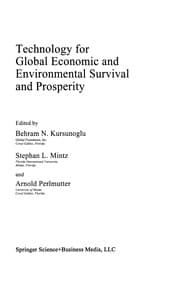 Tapa de Technology for global economic and environmental survival and prosperity