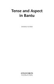 Tapa de Tense and aspect in Bantu