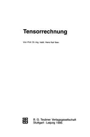 Tapa de Tensorrechnung