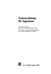 Tapa de Tensorrechnung für Ingenieure