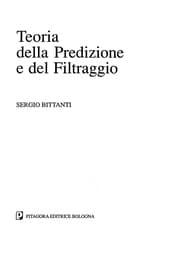 Tapa de Teoria della predizione e del filtraggio