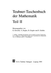 Tapa de Teubner-Taschenbuch der Mathematik