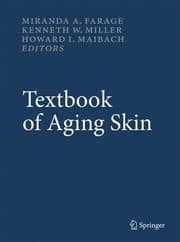Tapa de Textbook of aging skin