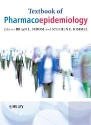 Tapa de Textbook of pharmacoepidemiology