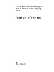 Tapa de Textbook of Tinnitus