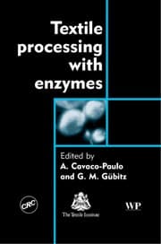 Tapa de Textile processing with enzymes