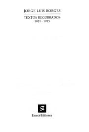 Tapa de Textos Recobrados