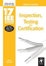 Tapa de 17th edition IEE wiring regulations