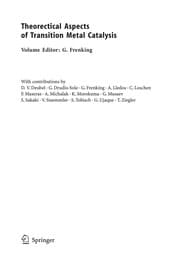 Tapa de Theoretical aspects of transition metal catalysis