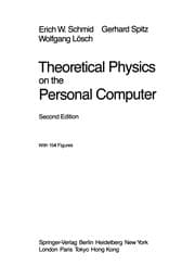 Tapa de Theoretical Physics on the Personal Computer