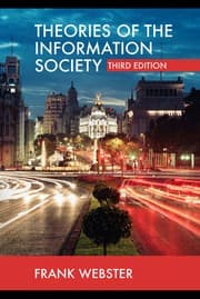 Tapa de Theories of the information society