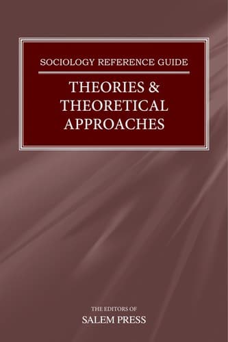 Tapa de Sociology reference guide