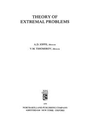 Tapa de Theory of extremal problems