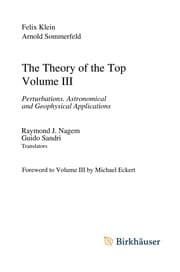 Tapa de The Theory of the Top Volume III