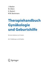Tapa de Therapiehandbuch Gynäkologie und Geburtshilfe