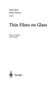 Tapa de Thin Films on Glass