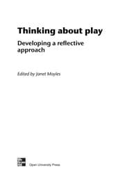 Tapa de Thinking about play