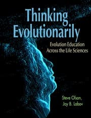 Tapa de Thinking evolutionarily