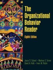 Tapa de The organizational behavior reader