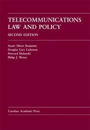 Tapa de Telecommunications law and policy