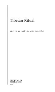 Tapa de Tibetan ritual
