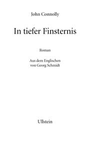 Tapa de In tiefer Finsternis