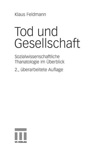Tapa de Tod und Gesellschaft