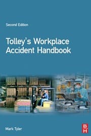Tapa de Tolley's workplace accident handbook