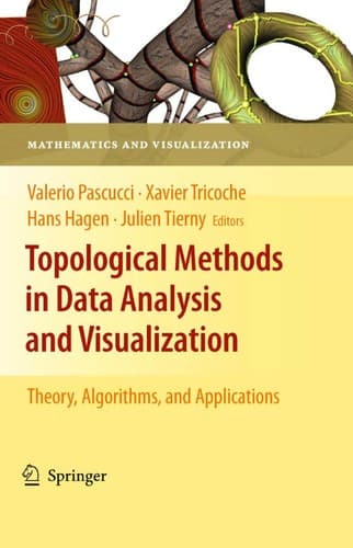 Tapa de Topological Methods in Data Analysis and Visualization