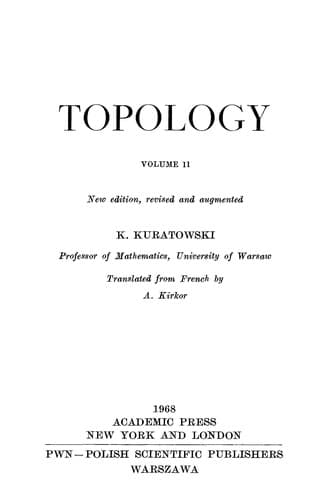 Tapa de Topology (Mathematics in Science & Engineering)