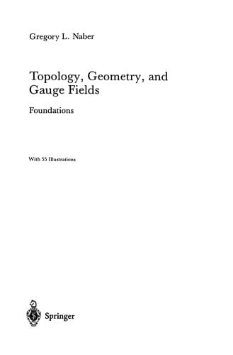 Tapa de Topology, Geometry, and Gauge Fields