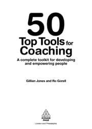 Tapa de 50 top tools for coaching