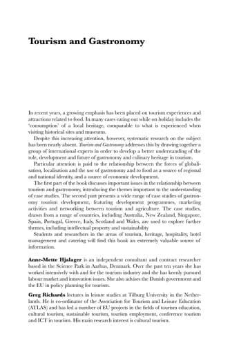 Tapa de Tourism and gastronomy