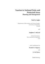 Tapa de Tourism in national parks and protected areas