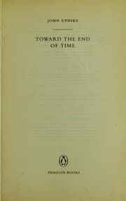 Tapa de Toward the end of time