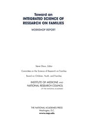 Tapa de Toward an integrated science of research on families