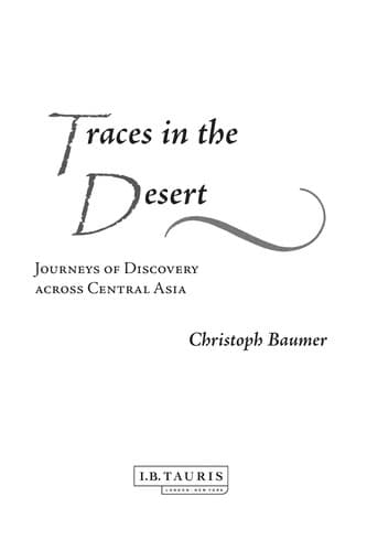 Tapa de Traces in the desert