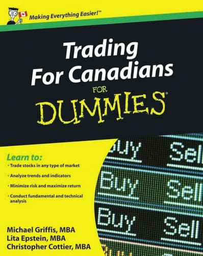Tapa de Trading for Canadians for dummies
