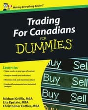 Tapa de Trading for Canadians for dummies
