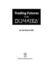 Tapa de Trading futures for dummies