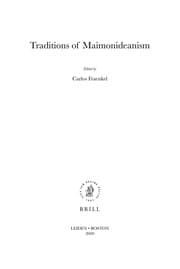 Tapa de Traditions of Maimonideanism