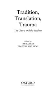 Tapa de Tradition, translation, trauma