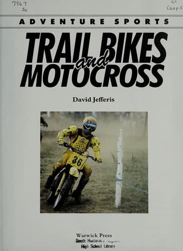 Tapa de Trail bikes and motocross