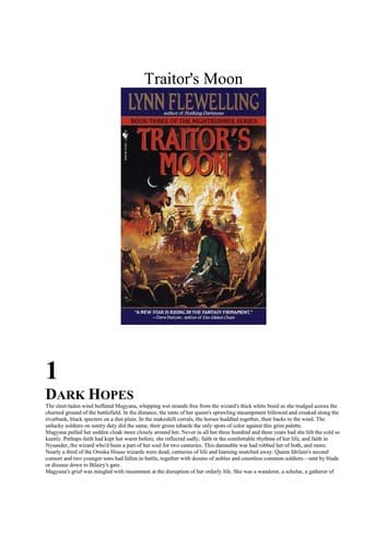 Tapa de Traitor's Moon