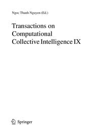 Tapa de Transactions on Computational Collective Intelligence IX