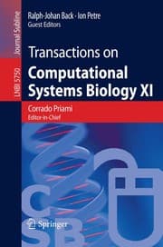 Tapa de Transactions on computational systems biology XI