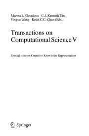 Tapa de Transactions on Computational Science V
